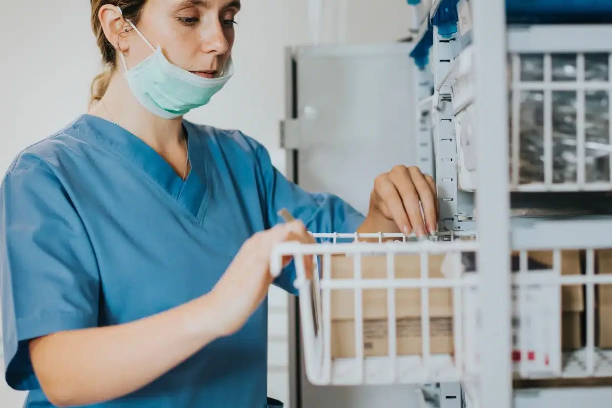 gestion stock centro sanitario