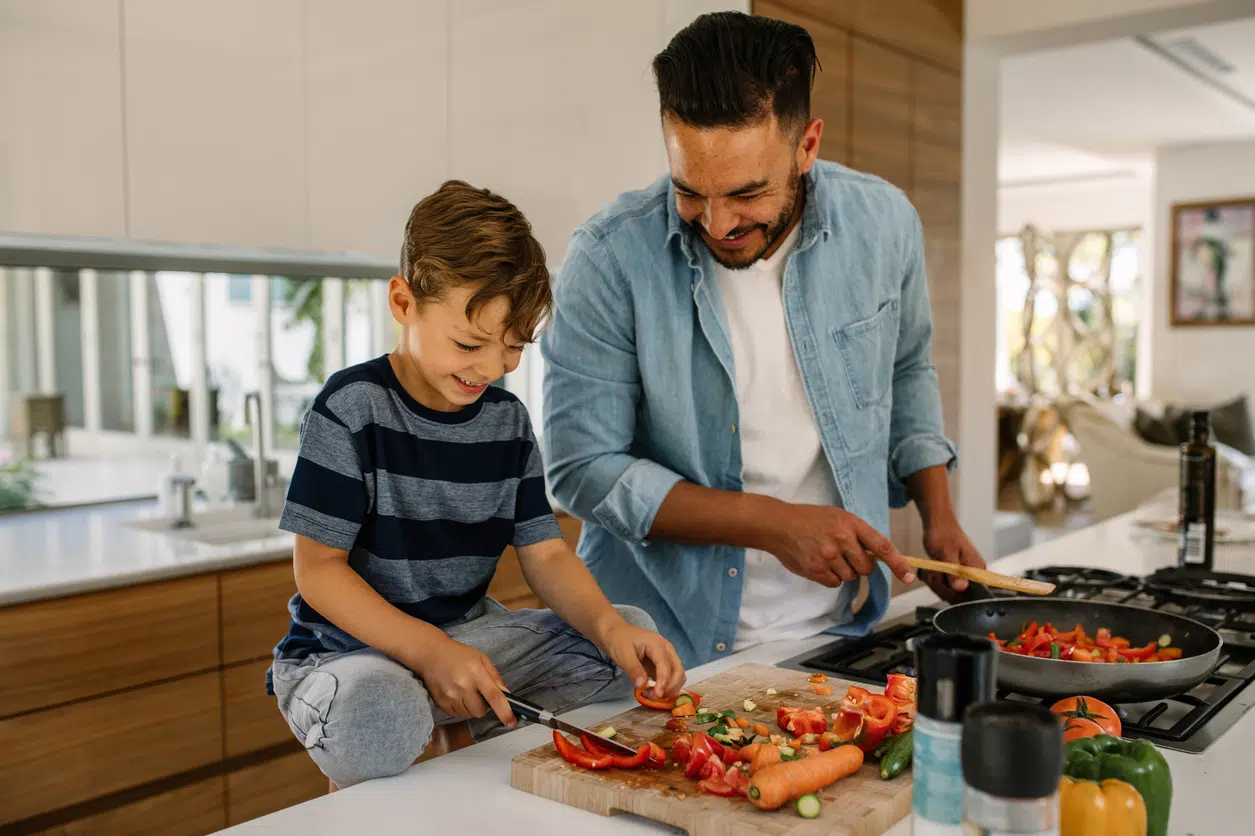 La importancia de los buenos hábitos alimenticios en familia