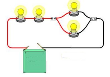 circuito eléctrico mixto